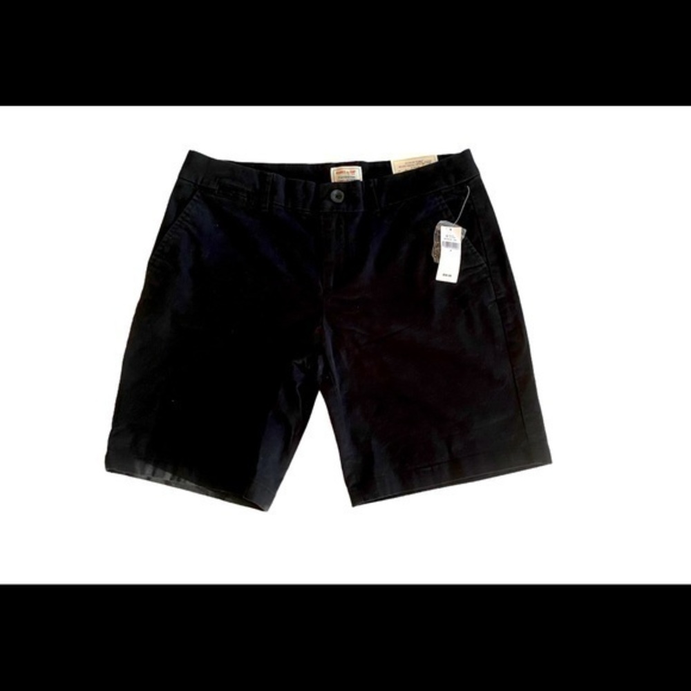 Gap Black Boyfriend Khaki Shorts Size 4